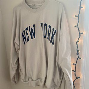 New York crew neck